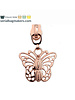 ZipperZoo Zipper puller #5 - butterfly - Rose gold packed per 3