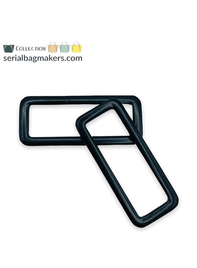 ZipperZoo 2-PACK straight passer tight - 38 mm - Electro black