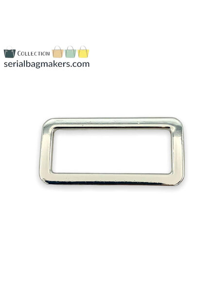 ZipperZoo 2 PACK - rechte passant strak - 32 mm - Nickel