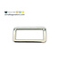 ZipperZoo 2 PACK - rechte passant strak - 32 mm - Nickel