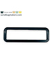 SBM rectangular ring - tight - passant - 50 mm - electro Black