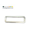 ZipperZoo 2-PACK rechte passant strak - 50 mm - Nickel
