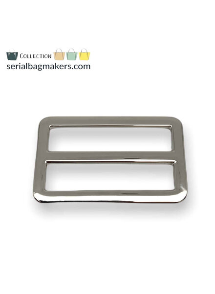 SBM Sliding buckle tight - 38mm - nickel