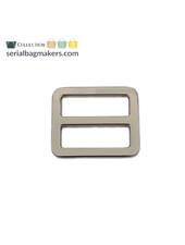 SBM sliding buckle tight - 25mm - nickel