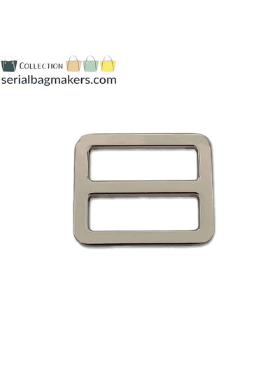 SBM sliding buckle tight - 25mm - nickel