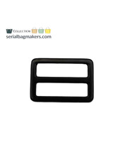 ZipperZoo 2-Pack sliding buckle tight - 32mm - matt black