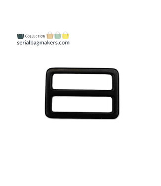 ZipperZoo 2-Pack sliding buckle tight - 32mm - matt black
