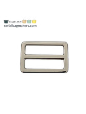 ZipperZoo 2-Pack sliding buckle tight - 32mm - nickel