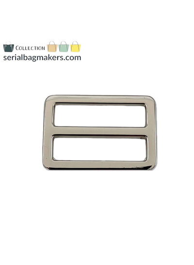 SBM sliding buckle tight - 32mm - nickel