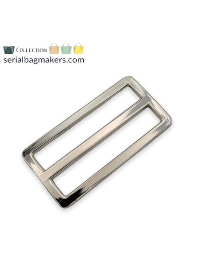 SBM sliding buckle tight - 50mm - nickel