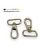 ZipperZoo musketonhaak premium - 25 mm - zilver - 2-pack