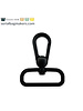 ZipperZoo Swivel hook Premium - 32mm - Black - 2-Pack