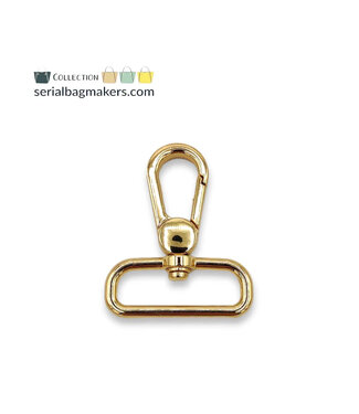ZipperZoo musketonhaak premium - 32 mm - goud - 2-pack
