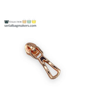 ZipperZoo zipper puller #3 - open drop - rose gold packed per 4