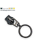 ZipperZoo Zipper puller #5 - ring - Gun metal packed per 3