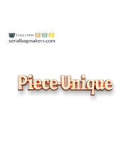 ZipperZoo Label Piece Unique (2-pack) - Rosé goud