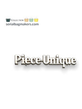 ZipperZoo Label Piece Unique (2-pack) - Nickel