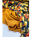 soepelvallende gabardine oker