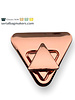 SBM twist lock triangle Rose Gold