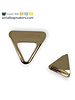 SBM twist lock triangle Rose Gold