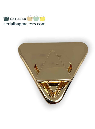 SBM twist lock triangle Warm Gold