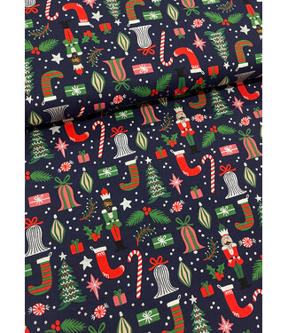 RIFLE PAPER holiday classics- cotton
