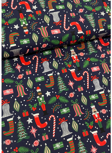 RIFLE PAPER holiday classics cotton