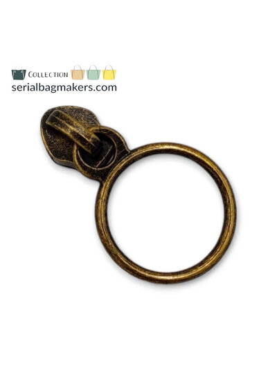 SBM Ritstrekker #5 - ring - antique brass