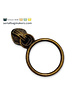 SBM Zipper puller #5 - ring - antique brass