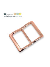 SBM curved strap slider 25mm - rose gold