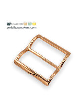 SBM curved strap slider 38mm - rose gold