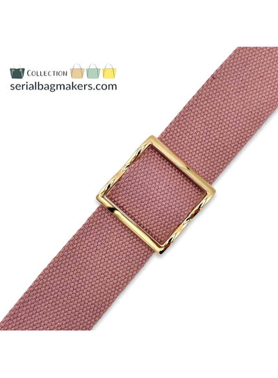 SBM curved strap slider 38mm - rose gold