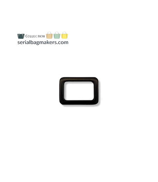 ZipperZoo 2 PACK rechte passant strak - 19 mm - Electro Black