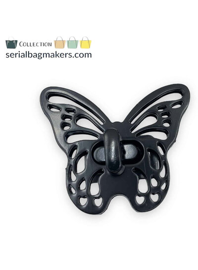 SBM butterfly twist lock - matte black