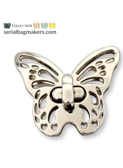 SBM butterfly twist lock - nickel