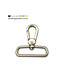 ZipperZoo musketonhaak premium - 38 mm - zilver - 2-pack