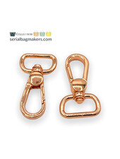 SBM snap hook 19mm - rose gold