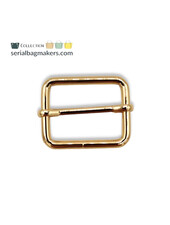 SBM adjustable slide buckle 32 mm - warm gold