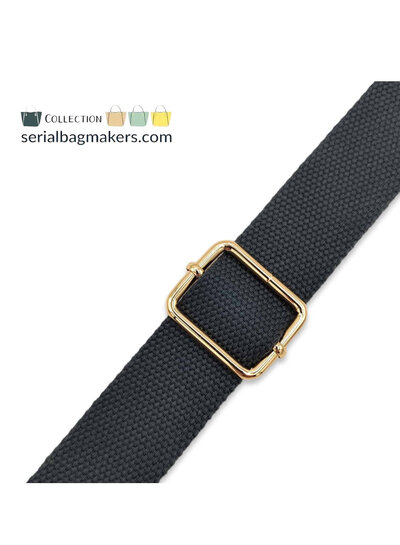 SBM adjustable slide buckle 32 mm - warm gold