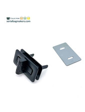 ZipperZoo push together - twist lock matte black