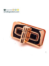 ZipperZoo Push together - twist lock rose gold