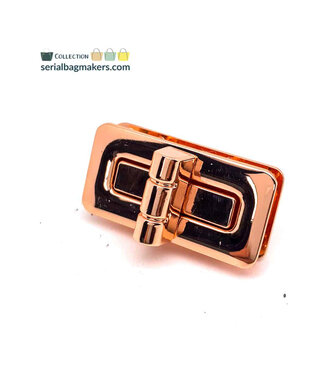 ZipperZoo Push together - draaislot rosé goud