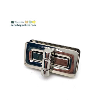 ZipperZoo Push together - draaislot nikkel