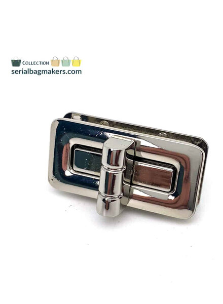 ZipperZoo Push together - twist lock nickel