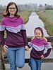 Swafing beautifully knitted, nice structure - firm and warm - plum