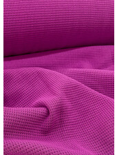 Swafing prachtig gebreid, mooie structuur - stevig en warm - fuchsia