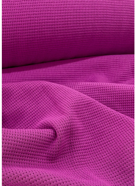 Swafing beautifully knitted, nice structure - firm and warm - fuchsia