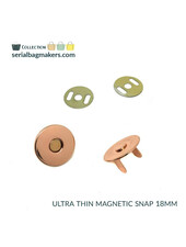 ZipperZoo flat magnetic clasp rose gold