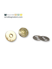 SBM flat magnetic closure warm gold