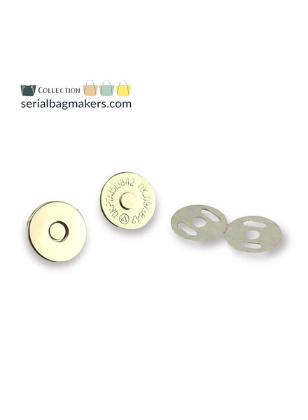 SBM flat magnetic closure nickel